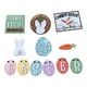 thumbnail image 1 of Letreros Rústicos De Madera Para Pascua, Primavera, Casa De Campo, Decoración De Bandeja Escalonada, Juego De 12 Piezas, 1 of 5