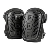 Magideal - 2 Rodilleras De Trabajo Profesionales Para Uso Interior Y Exterior, Protección De Rodillas, Correas Ajustables, Rodilleras Para Construcción De Baldos