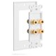 thumbnail image 4 of Plato de pared Fosmon Home Theater chapado en oro, cobre blanco, 4 of 6