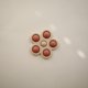 thumbnail image 2 of Flower Press Toy mushie Flower Press Toy rosa, rubor y arena, 2 of 9