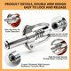 thumbnail image 4 of OKYOUK Valve Acoplador de Pistola de Grasa de Alta Presión 1/8" NPT, 4 of 8