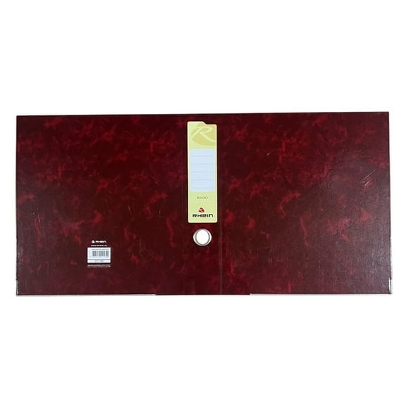 Flat para Archivador Rhein Carta Burdeo Pack 50 Unids
