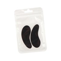 Ioensy - Extensión De Pestañas Debajo De Las Almohadillas Para Los Ojos Para Suministros De Extensión De Pestañas Tinte De Pestañas Negro