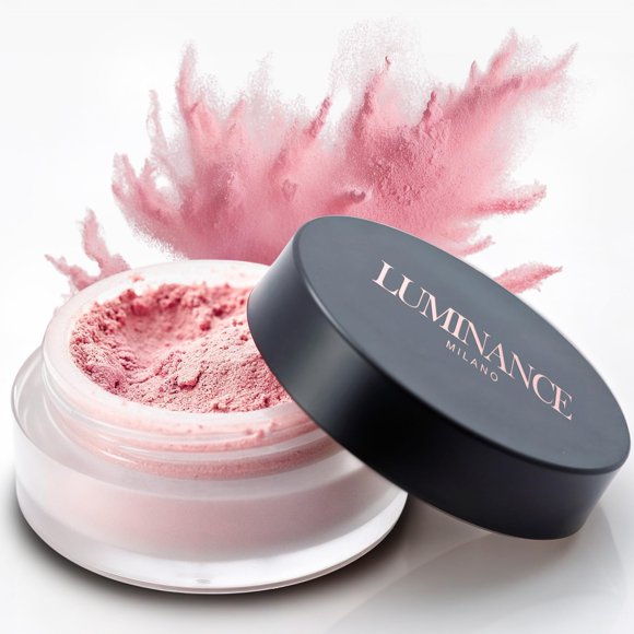 Polvo Cosmético Luminance Milano Ultra Rosa Mate