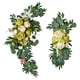 thumbnail image 3 of Granja Flores Artificiales Arco Decoración Colgante Para Dormitorio Ceremonia Vacaciones Verde, 3 of 5