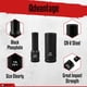 thumbnail image 3 of Juego de enchufes WETT 1/2 Drive Impact de 29 piezas con conector profundo, 3 of 8
