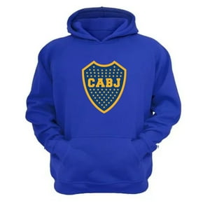 Genérico - Poleron Canguro Boca Juniors Azul Talla Xl Unisex