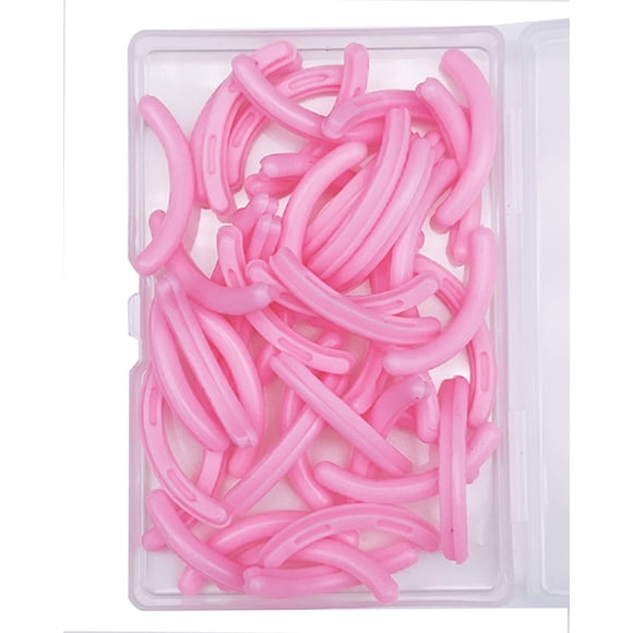 Recambios para rizador de pestañas Jeufond 80 piezas de silicona rosa
