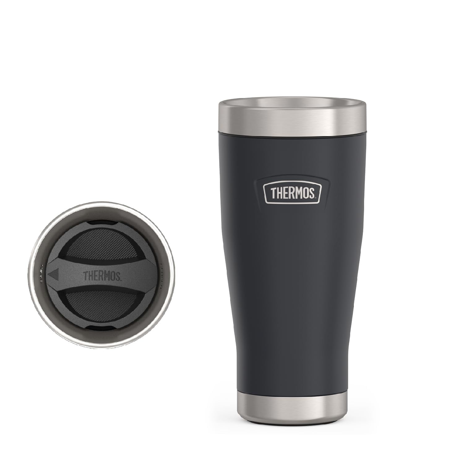 Vaso Thermos Icon Series, Acero Inoxidable, 473 Ml, Granito