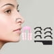 thumbnail image 1 of 6Pcs/Set Beauty Nose Up Lifting Bridge Shaper Massage Tool No Pain Nose Shaping Clip Clipper Women Girl Massager 3 Size, 1 of 3
