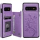 thumbnail image 1 of Butterfly Pattern PU Leather Case Wallet: Shockproof Flip Cover with Card Holder for Samsung S8/S10/Note10/S21 Series, 1 of 3