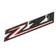 thumbnail image 2 of Emblema Vxntpart 30 cm negro/rojo 2 piezas Z71, 2 of 7