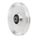 thumbnail image 3 of Rodamiento Polea Rueda Gimnasio Accesorio Universal Para Máquina De Cable Equipo De Gimnasio 120 Mm Plata, 3 of 5