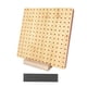 thumbnail image 3 of Tablero de bloqueo de ganchillo, tablero de agujeros con alfileres, tablero de bloqueo de punto de bambú, tablero perforado para ganchillo para 29cmx29cm, 3 of 5