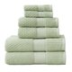 thumbnail image 1 of Juego de Toallas NY Loft de 6 Piezas en Verde Salvia Algodón Oeko‑TEX, 1 of 9