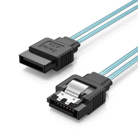 Cable SATA III CableCreation 46 cm 6 Gbps 7 pines – paquete de 5