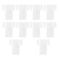 Magideal - 10 Uds. De Hojas De Malla De Plástico Diy, Suministros De Para Tejer, Proyectos Artesanales Para La Fabricación De Bolsos De Hombro