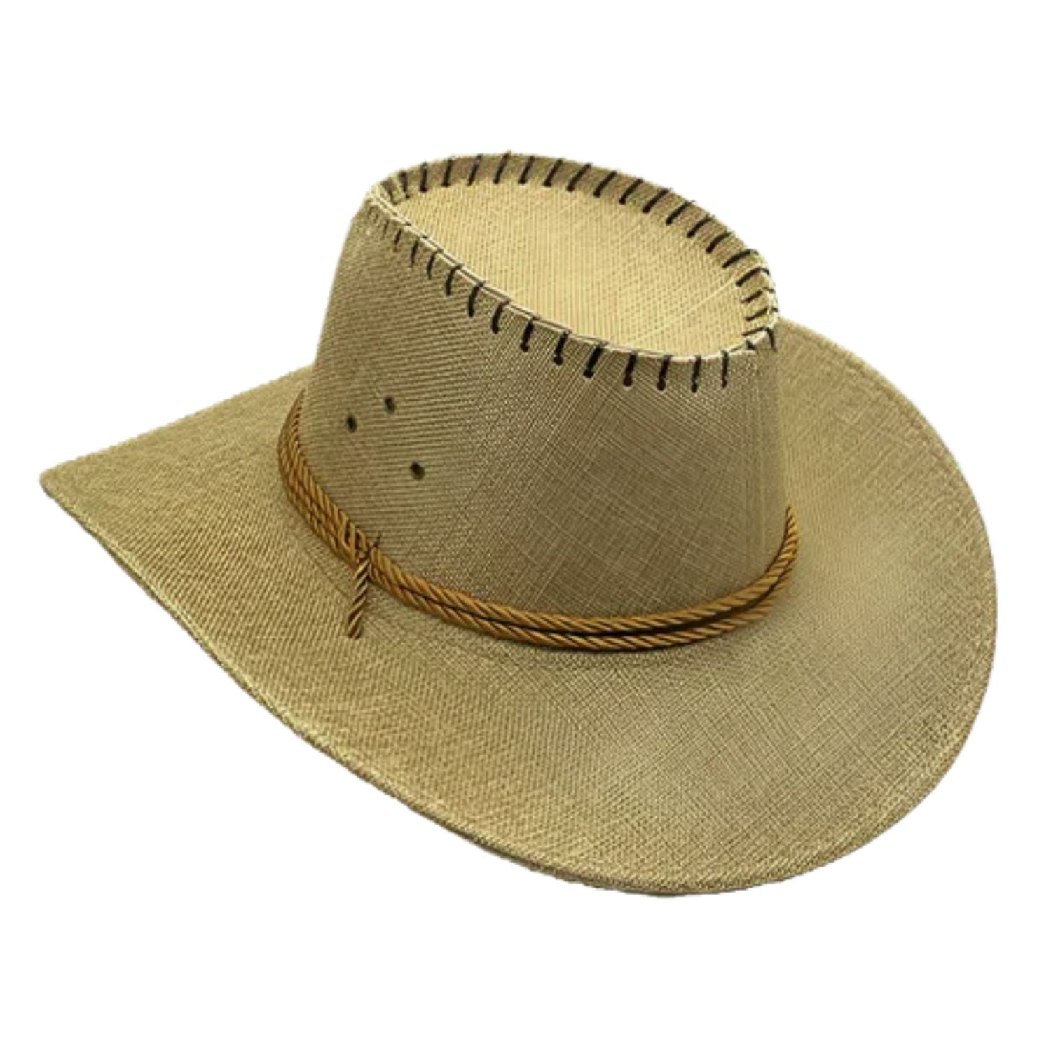 Genérico - Sombrero Vaquero Unisex Gorro Gorra Jockey Oeste Fiestas Patrias