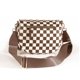 thumbnail image 2 of Bandolera FEIBOON Spacious a cuadros de nylon para mujer, 2 of 6