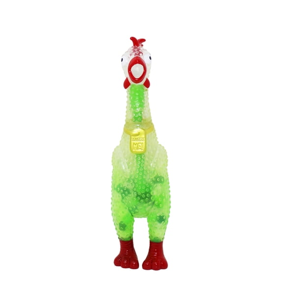 Juguete de goma para pollos Animolds Squeeze Me Screaming, 32 cm, paquete de 2