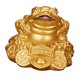 thumbnail image 2 of Lucky Waving Money Toad Frog Decoración De Feng Shui Chino # 5 Gold, 2 of 3