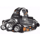 thumbnail image 1 of Pack 3 Linterna Frontal 5000 Lumenes Led Minero, 1 of 3