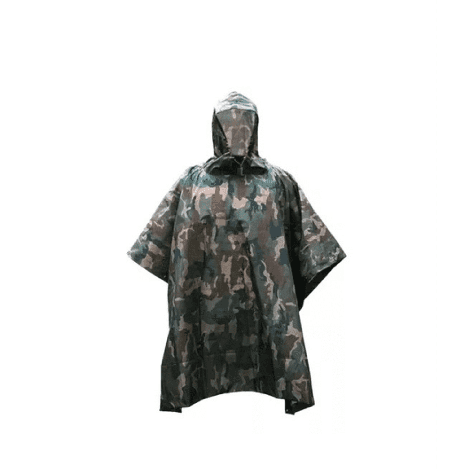 Genérico - Poncho Impermeable Militar, Poncho Lluvia Capa Lluvia Color Camuflaje