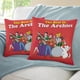 thumbnail image 3 of Los Archies Fundas de almohada de terciopelo con tema, regalos de funda de almohada, decoración para el hogar, cojín de lanzar, regalo de cumpleaños para fans y parejas.56*56cm., 3 of 6
