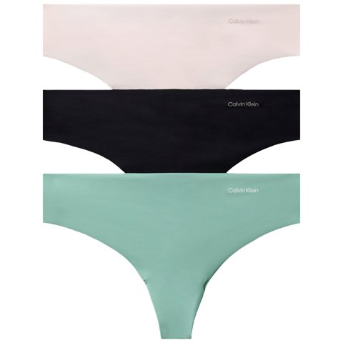 Pack De 3 Bragas Calvin Klein Invisibles Sin Costuras