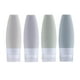 thumbnail image 3 of Botellas De Viaje De Silicona Recargables Para Acondicionador Loción Jabón Hombres Mujeres 4x 60ml, 3 of 3