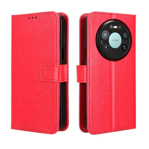 Funda tipo libro para Huawei Mate 80 Pro Max 5G, cartera todo‑en‑uno, funda multifuncional con tarjetero y correa de muñeca desmontable