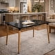 thumbnail image 2 of Mesa de comedor eames rectangular Negra, 2 of 4