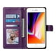 thumbnail image 4 of Funda Para Iphone Se 2020/2022– Cuero Premium, 3 Ranuras Para Tarjetas, Protección Contra Impactos, 4 of 5