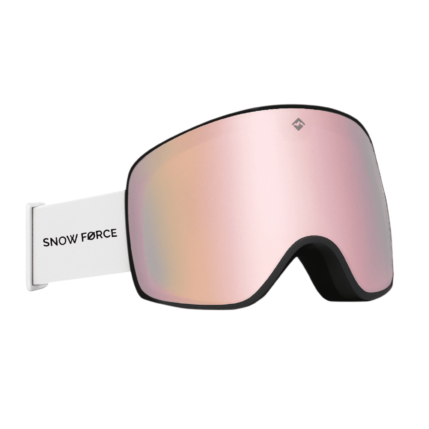 Snow Force - Antiparras Magnéticas Ski & Snowboard North Pole / Rosa - Negro - Blanco