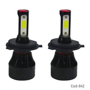 Genérico - Ampolleta Kit Led H-4 Mod.P4 Pro-Ledusa 120W Black Series 12.000Lm
