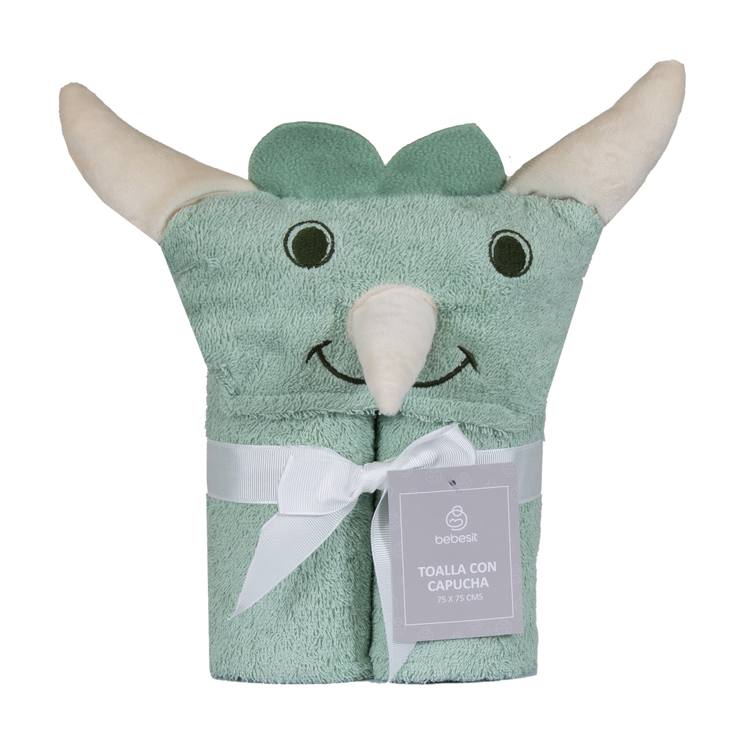 Toalla Capucha Dinosaurio Bebesit