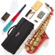 thumbnail image 1 of Saxofón Alto Mendini by Cecilio – Kit Dorado Rojo, 1 of 9