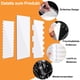 thumbnail image 3 of Juego de raspadores acrílicos para pasteles, espátula para crema, 4 piezas 2 en 1, raspador lateral, peine para decoración de pasteles, herramienta de bricolaje para crema de mantequilla., 3 of 7