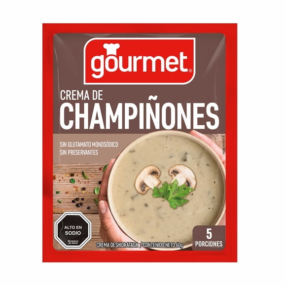 Crema de champiñones Deshidratada, 68 g