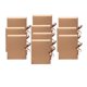 thumbnail image 2 of 10x Cajas De Regalo Con Tapas Portátiles Para Todas Las Ocasiones Cumplea?os Día De San Valentín 31cmx25cmx8cm Marrón, 2 of 5