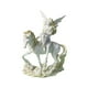thumbnail image 4 of Estatua de hada, decoración de mesa de resina, escultura pequeña, figura de ángel para estantería, estante, gabinete, sala de estar, regalo de cumplea Estilo C, 4 of 5
