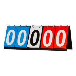 Ioensy - Marcador De Mesa De 4/5/6 Dígitos Para Voleibol, Deportes Múltiples En Interiores Y Exteriores, 5 Dígitos