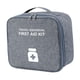 thumbnail image 4 of Bolsa de almacenamiento de medicina portátil, bolsa de primeros auxilios de tela Oxford, bolsa médica para el hogar, bolsa médica para senderismo al a gris y L, 4 of 5