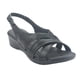 thumbnail image 2 of Sandalia Comfortflex Mujer 2472405 Negro Casual, 2 of 5