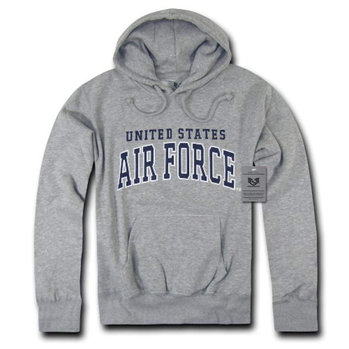 Sudadera Con Capucha Rapid Dominance Air Force, Gris Jaspeado