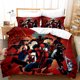 thumbnail image 1 of Spider Man Bedding Set Duvet Cover Comforter Cover With Pillowcases#3-Piece Bedding Set, 1 of 5