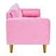 thumbnail image 5 of Sofa Retro 3c Felpa 01 Rosado, 5 of 6