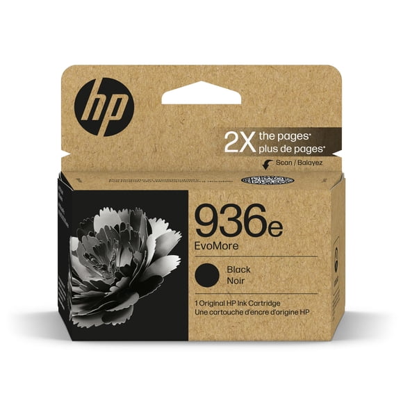 Cartucho de tinta HP 936e evoMore negro OfficeJet 9120/Pro 9100