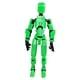 thumbnail image 1 of Robot Dummies Figuras De Acción Regalos 13 Figura De Acción Para Exposición De Dibujo DIY Verde, 1 of 3