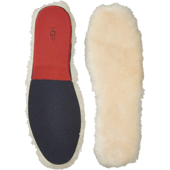 Plantilla de piel de oveja UGG para hombre, talla 10, natural